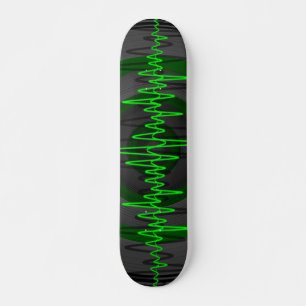 Sound Green Dark skateboard Deck