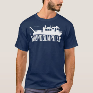 Sound Guardian Mens Navy Blue T-Shirt