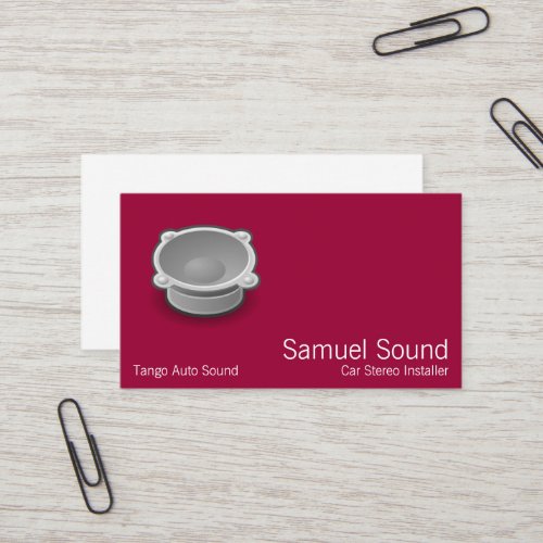 Sound Business Card Templates