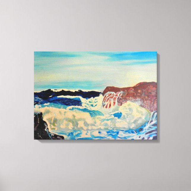 SOUND IN MOTION OCEAN canvas (Front)