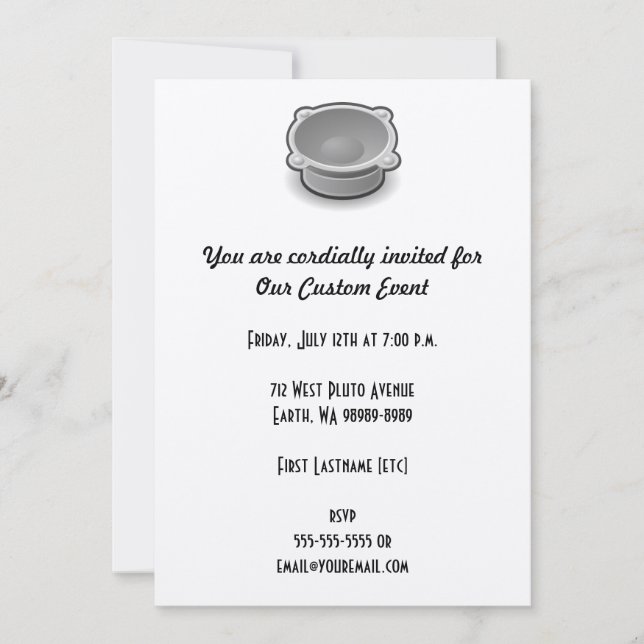 Sound Invitation (Front)