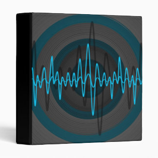 Sound Light Blue Dark ring binder black