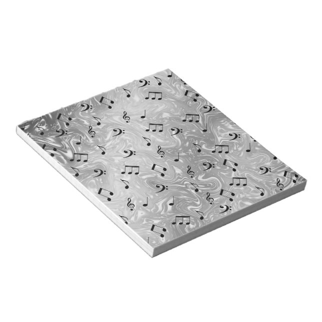 sound, metal, music, musical, sign, note, shape, notepad (Angled)