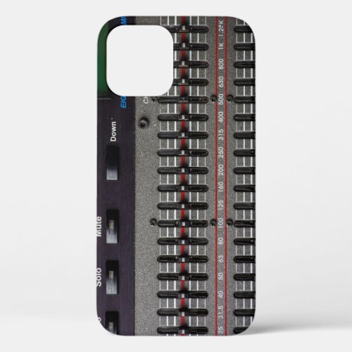 Sound Mixer Buttons Image iPhone 12 Case