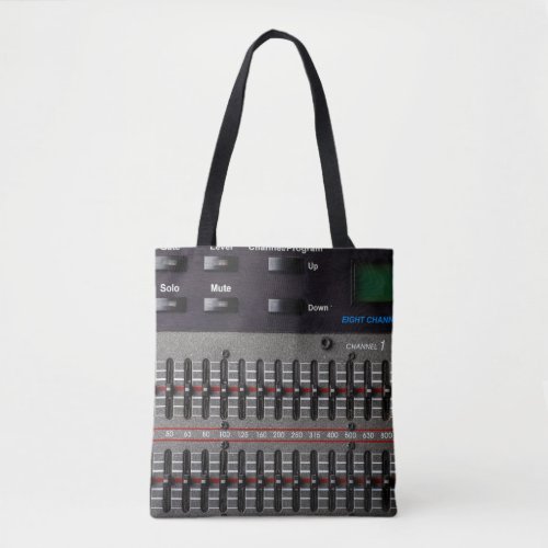 Sound Mixer Buttons Image Tote Bag