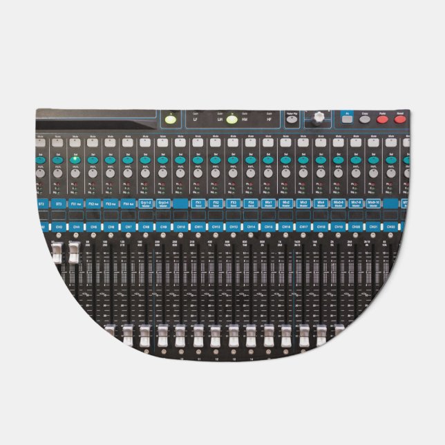 Sound mixer control, event hall. doormat (Front)