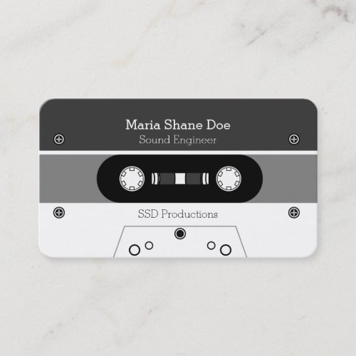 Sound Music Professional Business Card
