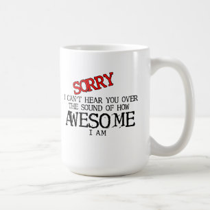 Sound of Awesome Funny Mug Humor