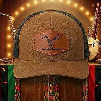 Sound of Freedom Leather Patch Hat