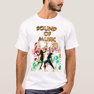 Sound of Music Dancing Colorful Men's T-Shirt