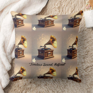 "Sound of Sophistication" Throw Pillow
