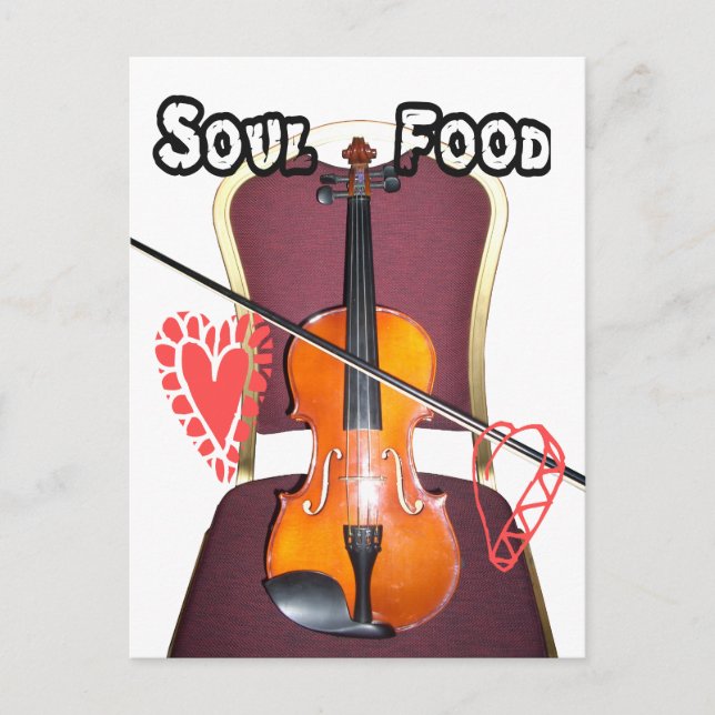 Sound of  v love hakuna matata valentine holiday postcard (Front)