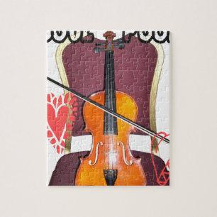 Sound of v love hakuna matata valentine jigsaw puzzle