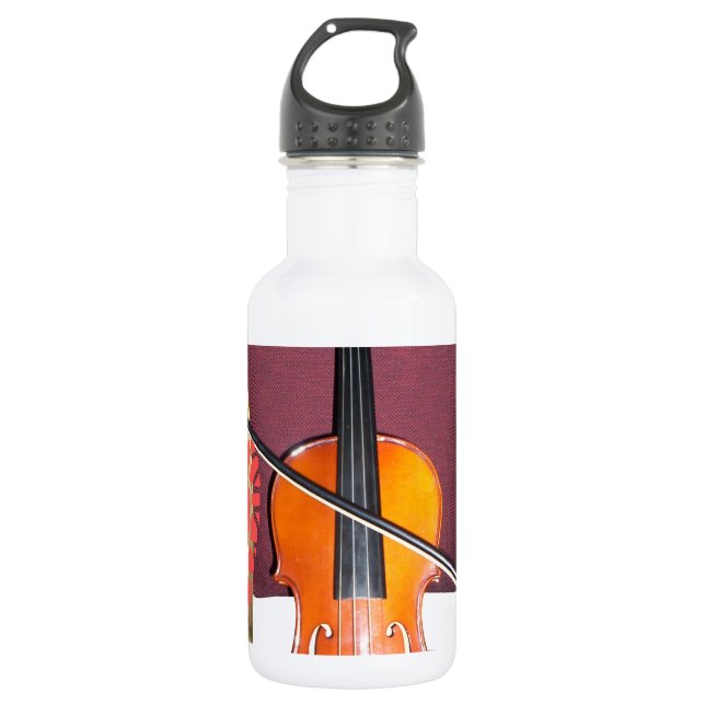 Sound of  v love hakuna matata valentine water bottle (Front)