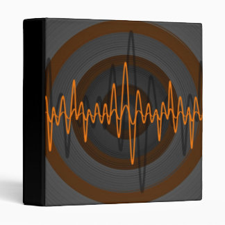 Sound Orange Dark ring binder black
