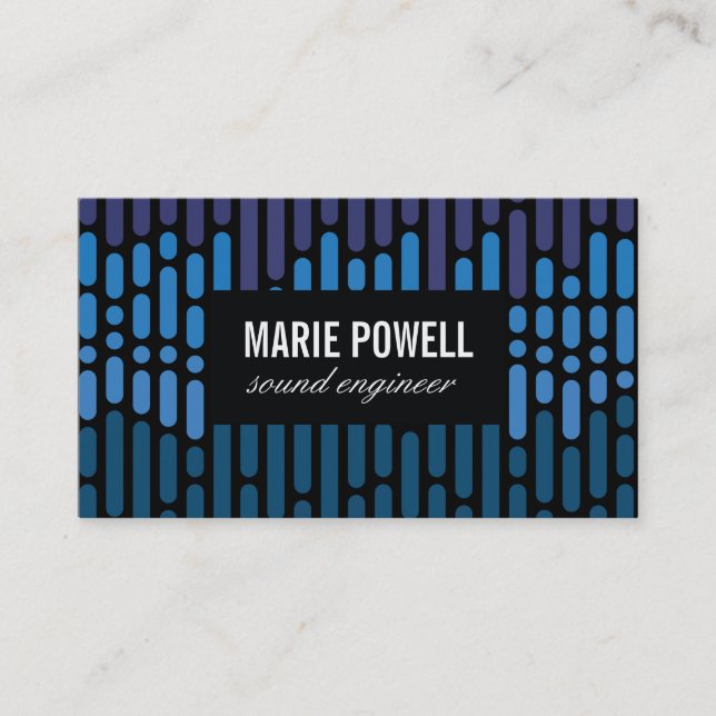 Sound Patterns Business Card (Front)
