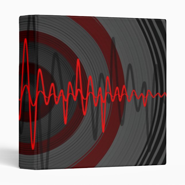 Sound Red Dark binder (Front/Spine)