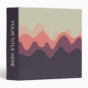 Sound Sketch 01 3 Ring Binder