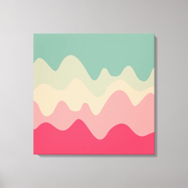 Sound Sketch 04 Canvas Print (Front)