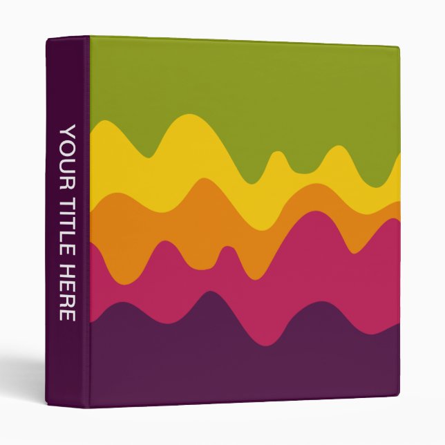 Sound Sketch 05 3 Ring Binder (Front/Spine)