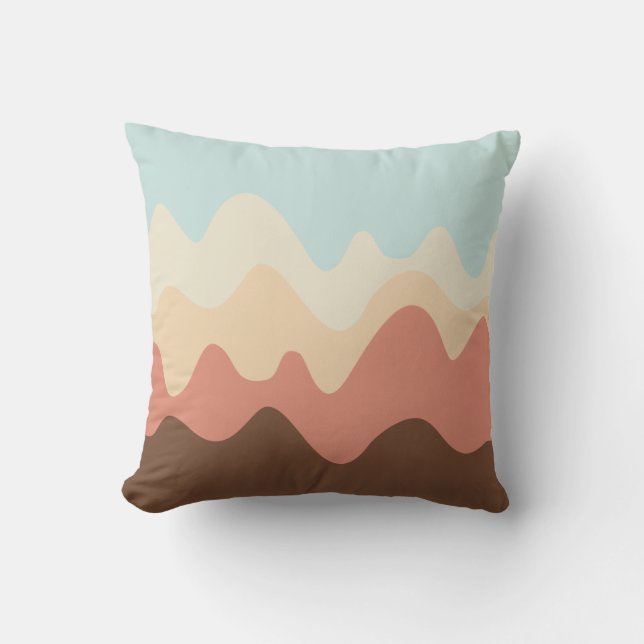 Sound Sketch 06 Throw Pillow (Front)