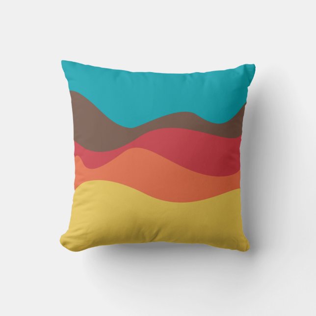 Sound Sketch 09 Throw Pillow (Front)