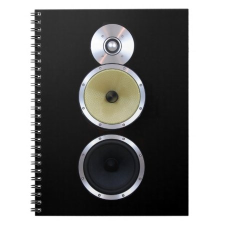 Sound Speaker Notebook