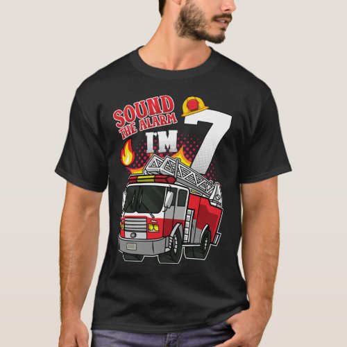 Sound The Alarm Im 7 Firefighter Men T_Shirt