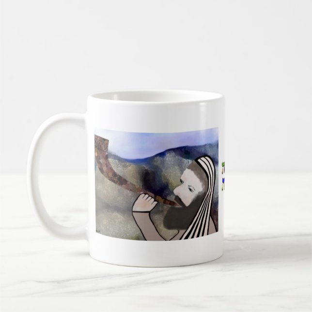 Sound the Shofar Mug (Left)