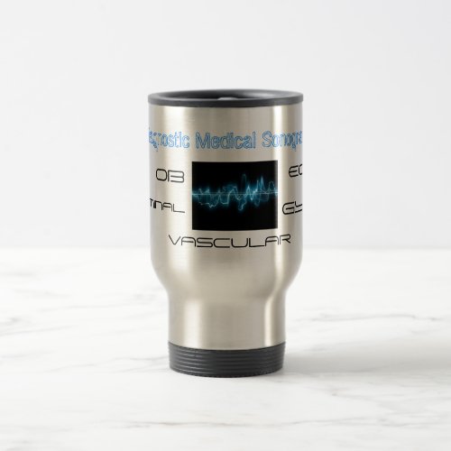 sound_wave Diagnostic Medical Sonography ECHO Travel Mug