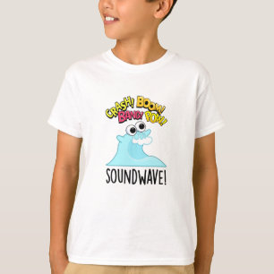 Sound Wave Funny Ocean Pun  T-Shirt