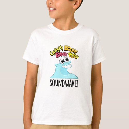 Sound Wave Funny Ocean Pun  T_Shirt