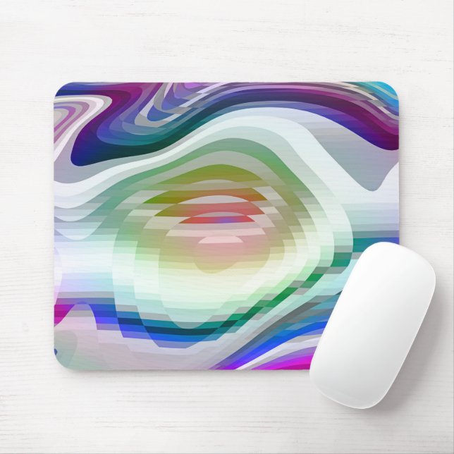 Sound Wave Mouse Pad (With Mouse)