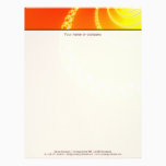 Sound Waves Fractal Art Letterhead