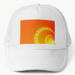 Sound Waves Fractal Art Trucker Hat