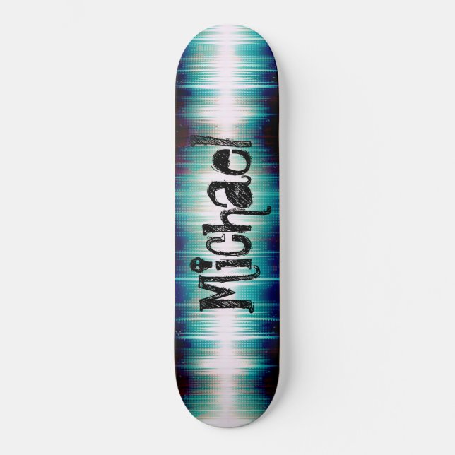 Sound Waves Skateboard (Front)