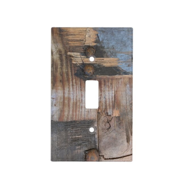 Sound Wood I Light Switch Cover (Front)