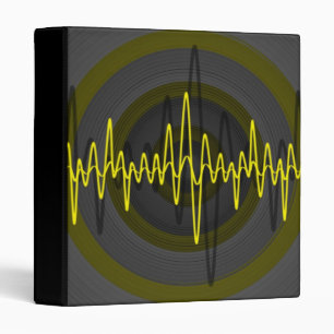 Sound Yellow Dark binder black