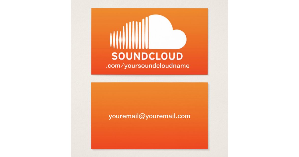 8 music cloud Card Music Zazzle.com   Business SoundCloud