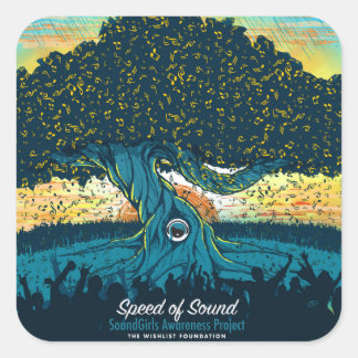SoundGirls Awareness Project: Square Stickers (6)
