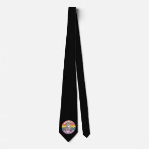 Sounds Gay Count Me In Unicorn Rainbow LGBTQ Neck Tie