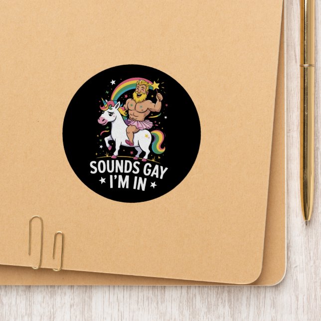 Sounds Gay Im In  Patch (On Folder)