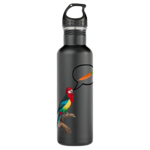 Sounds Like a Parrot Stainless Steel Water Bottle