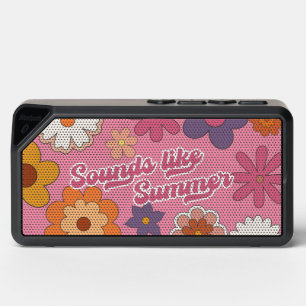 Sounds Like Summer Hippie Flower Pattern Bluetooth Speaker