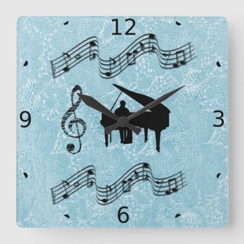 SOUNDS OF MUSIC CLOCK