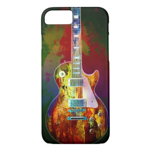 Sounds of music. Colorful guitar iPhone 8/7 Case