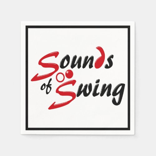 Sounds of Swing Napkins