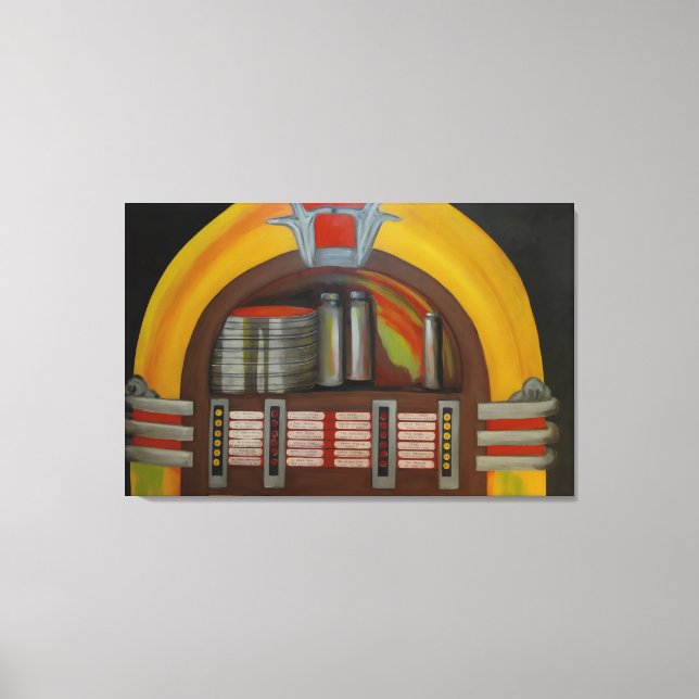 Sounds of the 60's canvas print (Front)