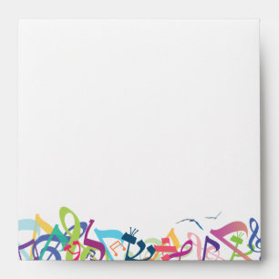SOUNDS OF THE TORAH Bat Bar Mitzvah Envelope