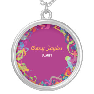 SOUNDS OF THE TORAH Silver Memory Gift Necklace